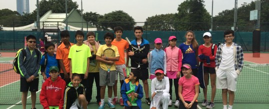 Christmas session at the Hong Kong Tennis Center